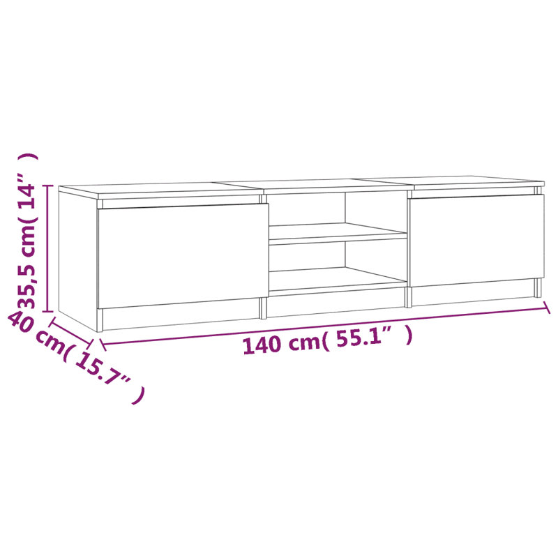 Zipcode Design Alexio TV Stand for TVs up to 60" & Reviews Wayfair.co.uk